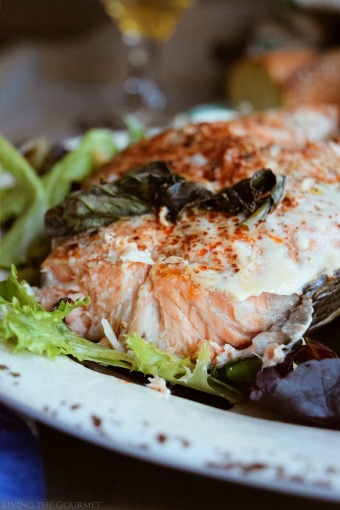 Baked Salmon Steaks - Living The Gourmet
