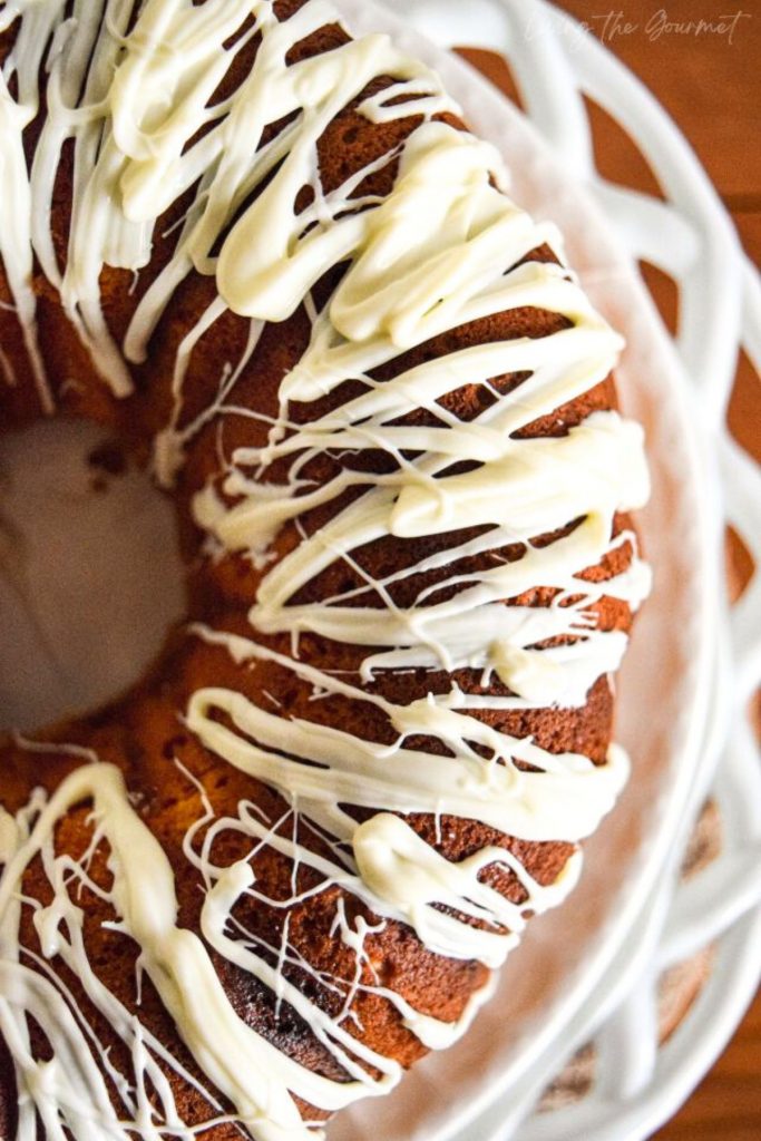 White Chocolate Pumpkin Bundt