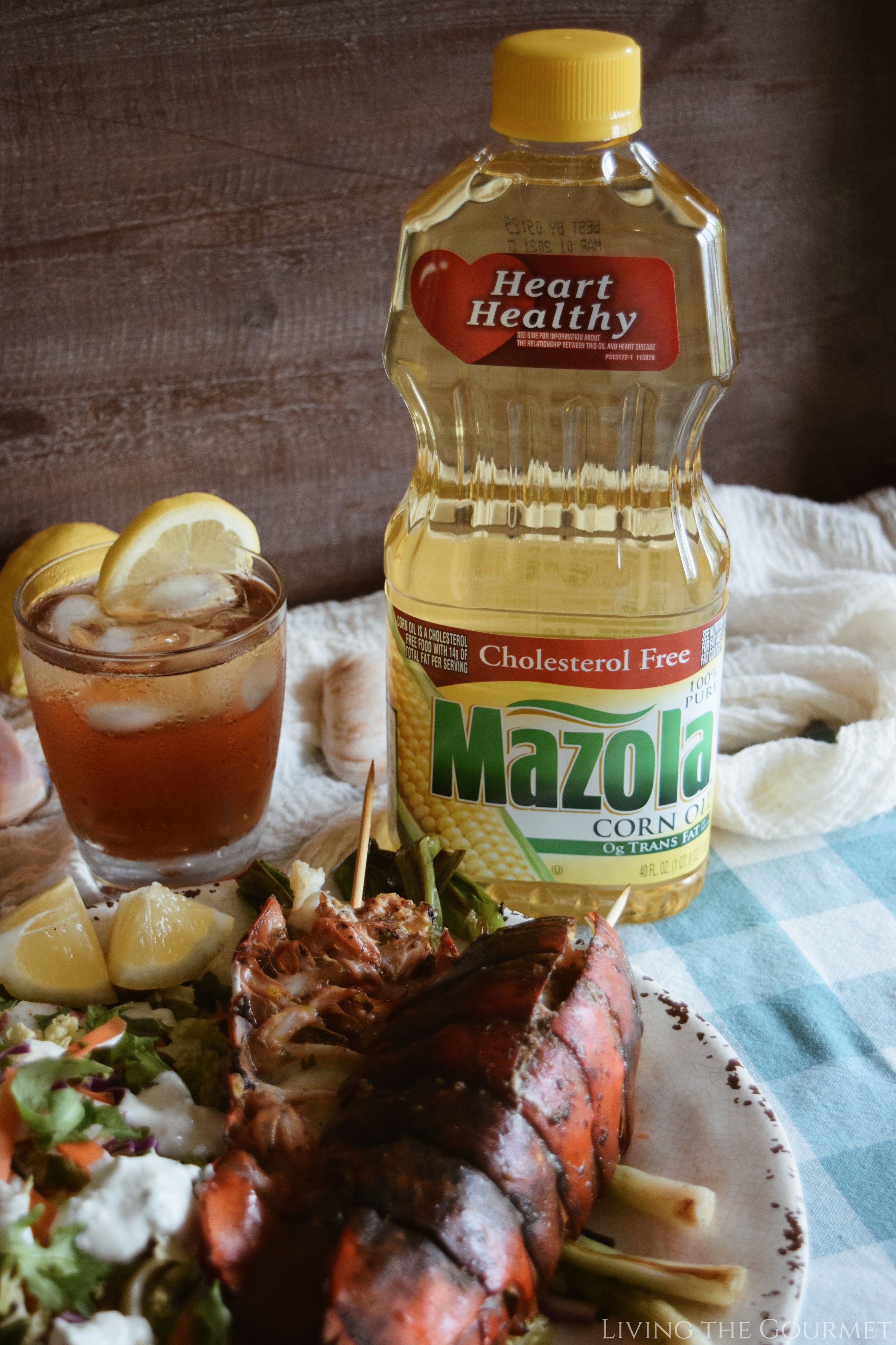 grilled lobster tails and sweet tea