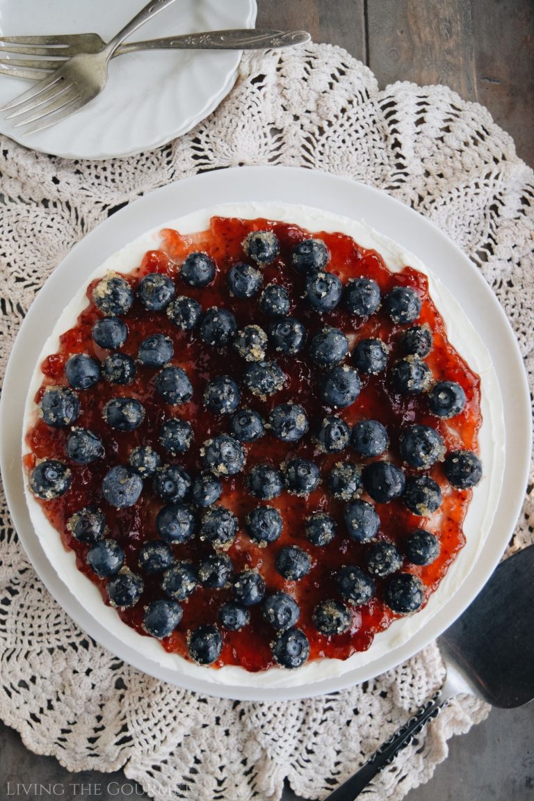 NoBake Whipped Cream Cheesecake Living The Gourmet