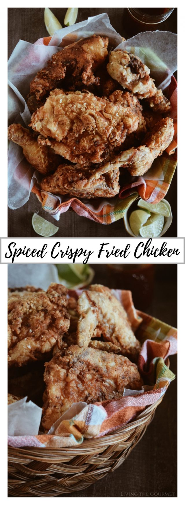 Spiced Crispy Fried Chicken - Living The Gourmet