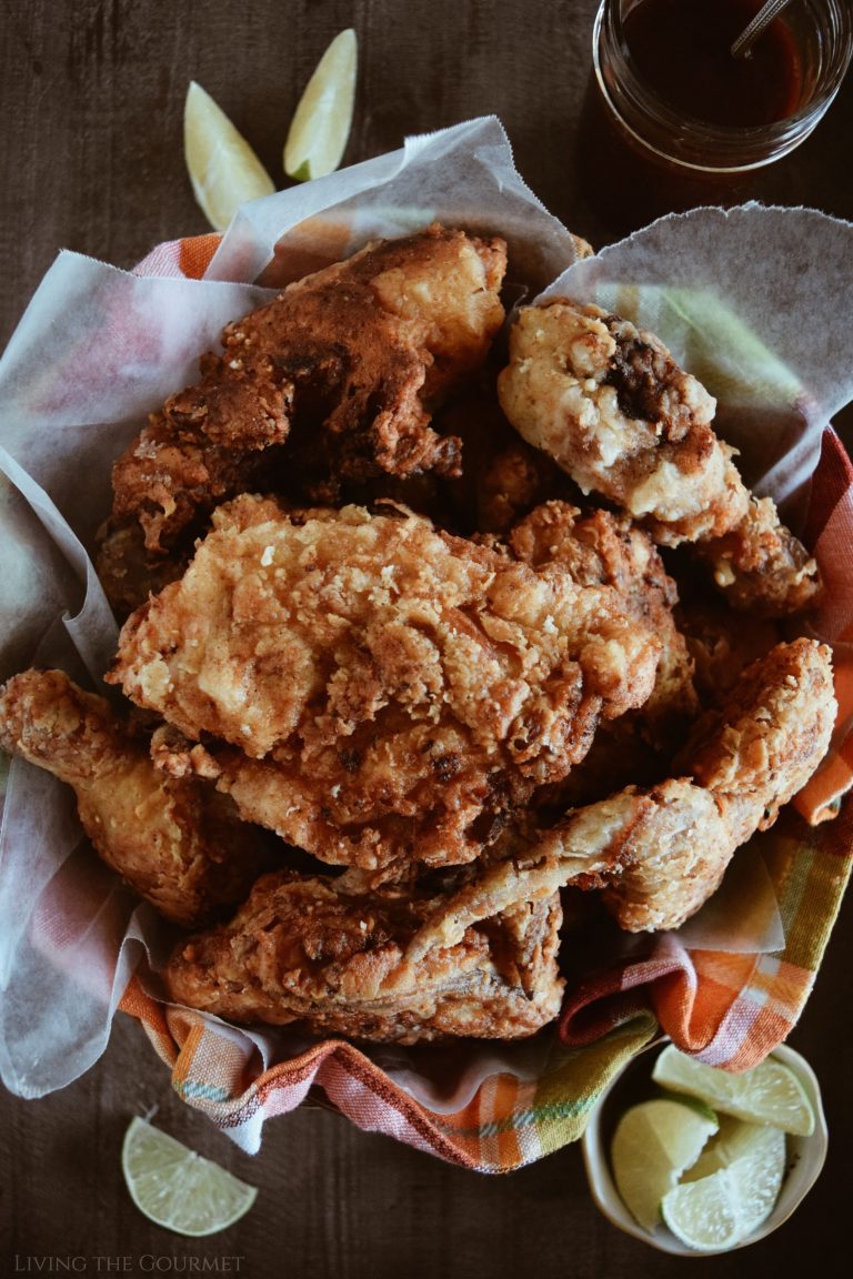 Spiced Crispy Fried Chicken - Living The Gourmet