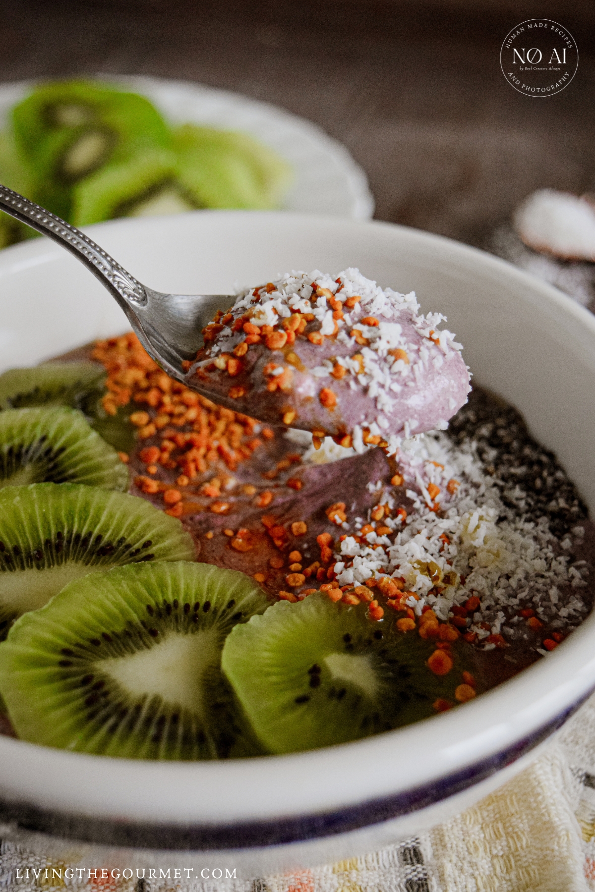 Serving Acai Yogurt Bowl for breakfast