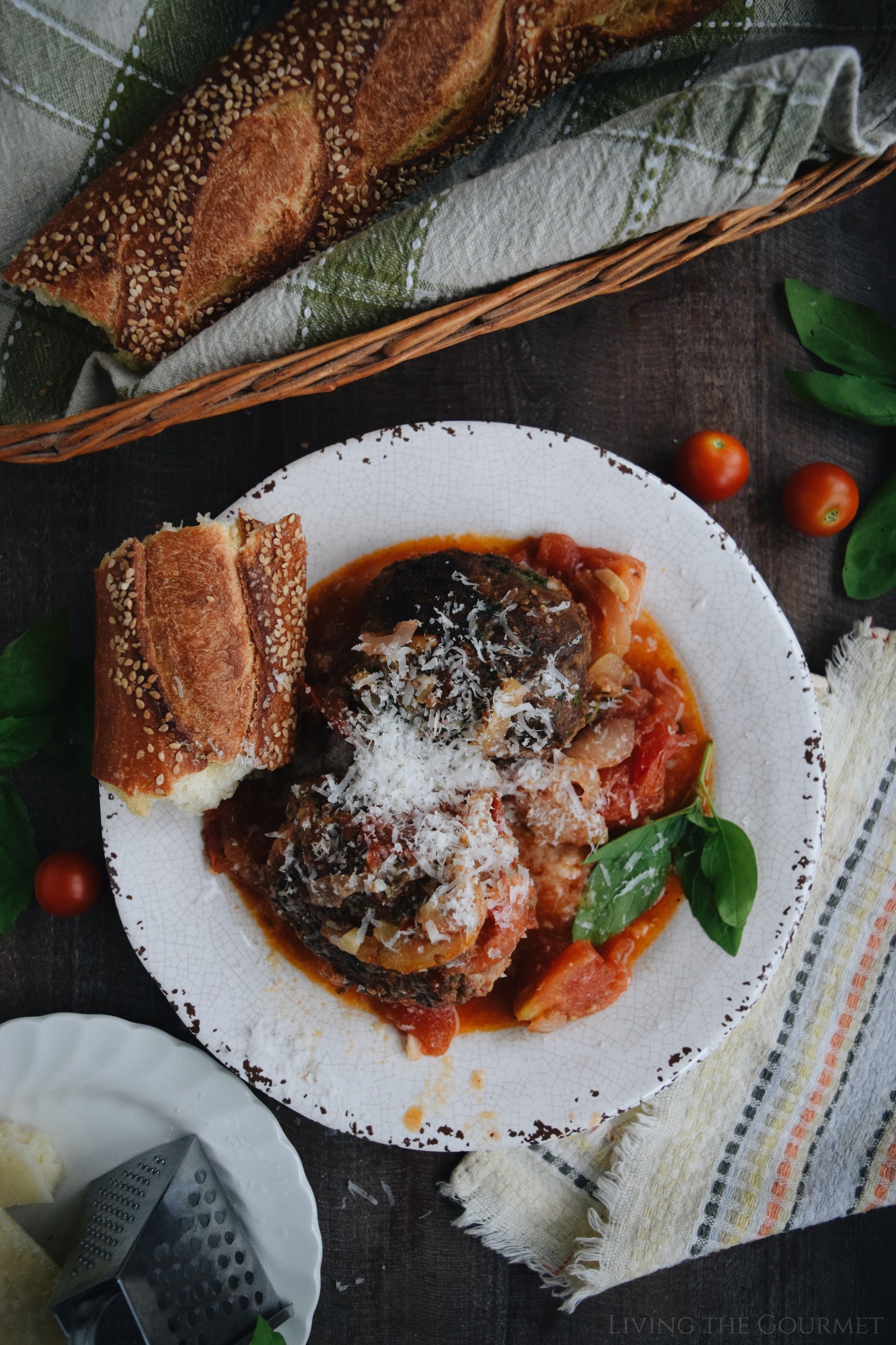 Meatballs with Pignoli Nuts & Raisins - Living The Gourmet