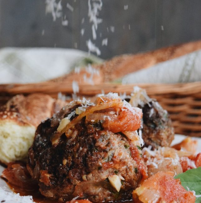 Meatballs with Pignoli Nuts & Raisins Living The Gourmet