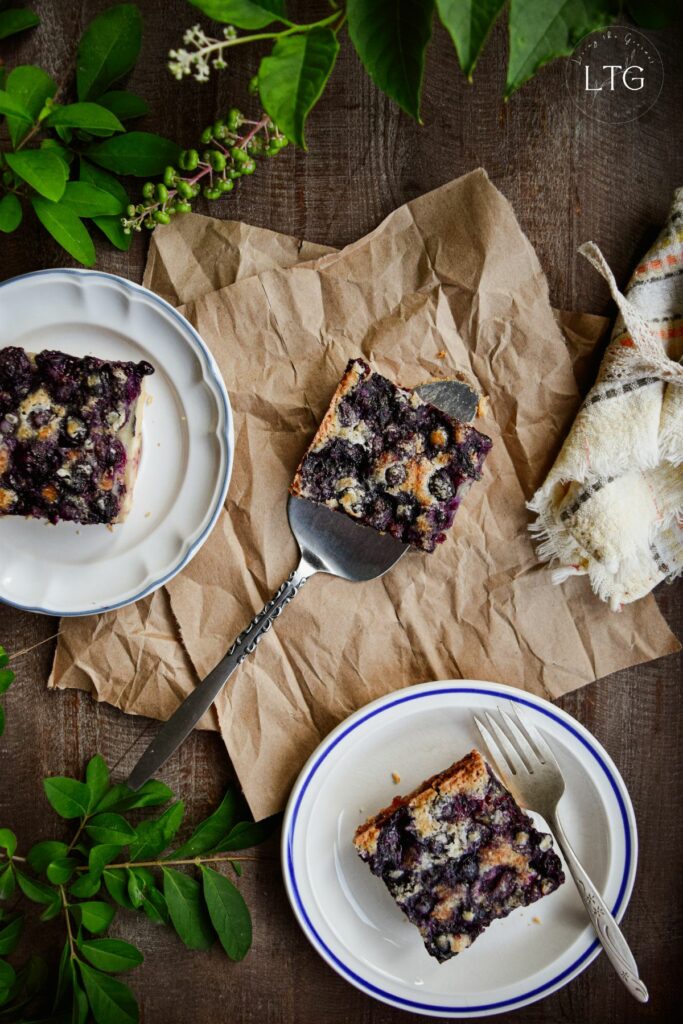 Blueberry Shortbread Bars