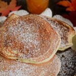 Diner-Style Pancakes with Pumpkin Spice Maple Syrup