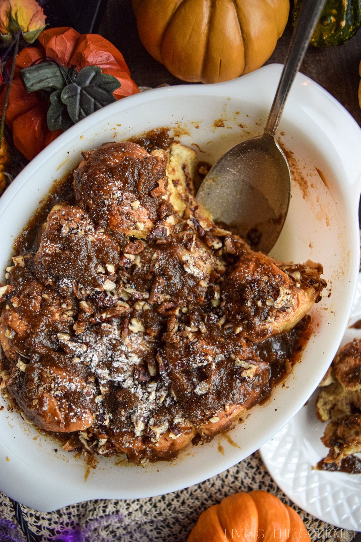 Chocolate Stuffed French Toast Casserole