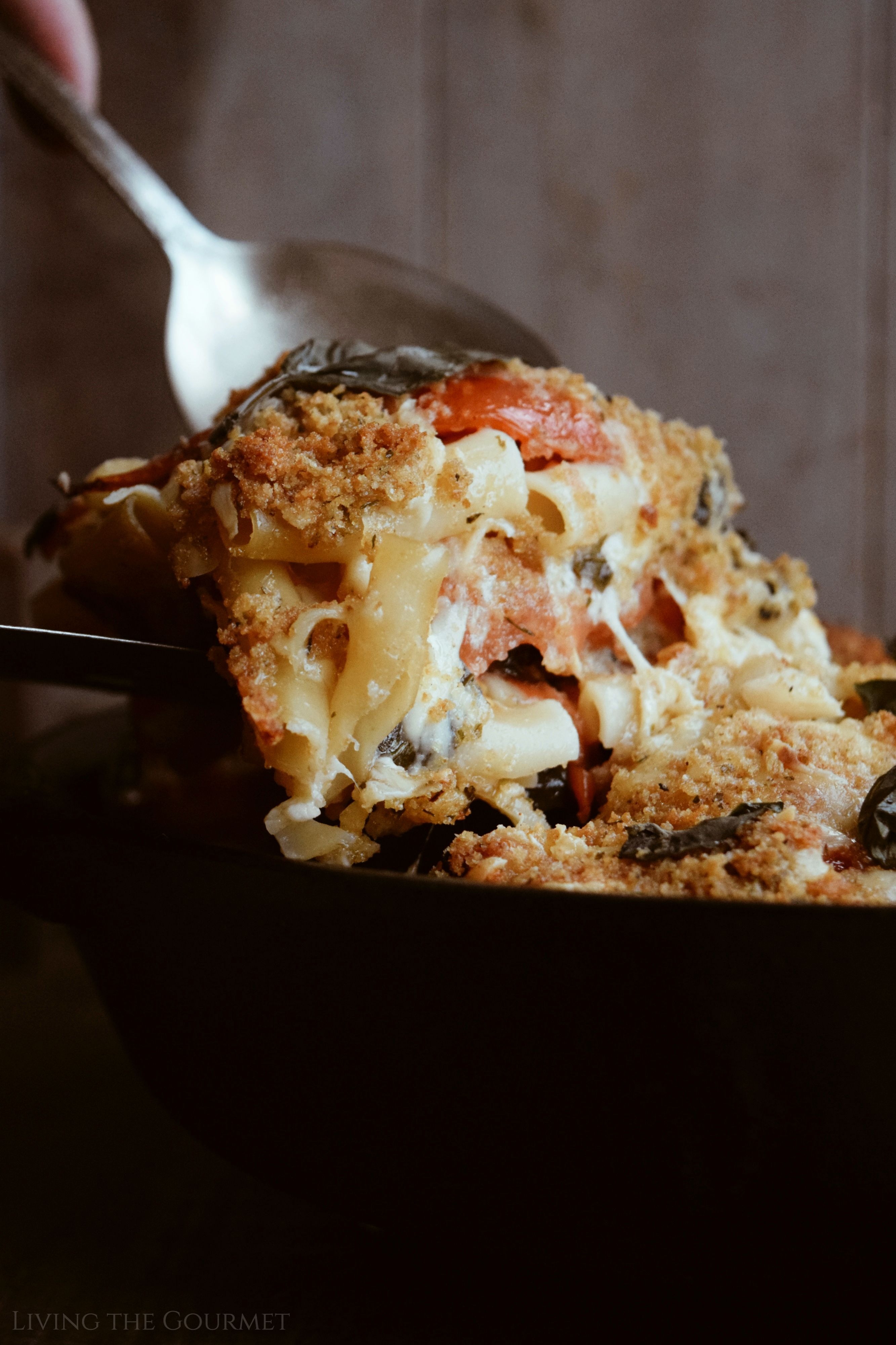 Italian Pasta Bake featuring Jarlsberg - Living The Gourmet