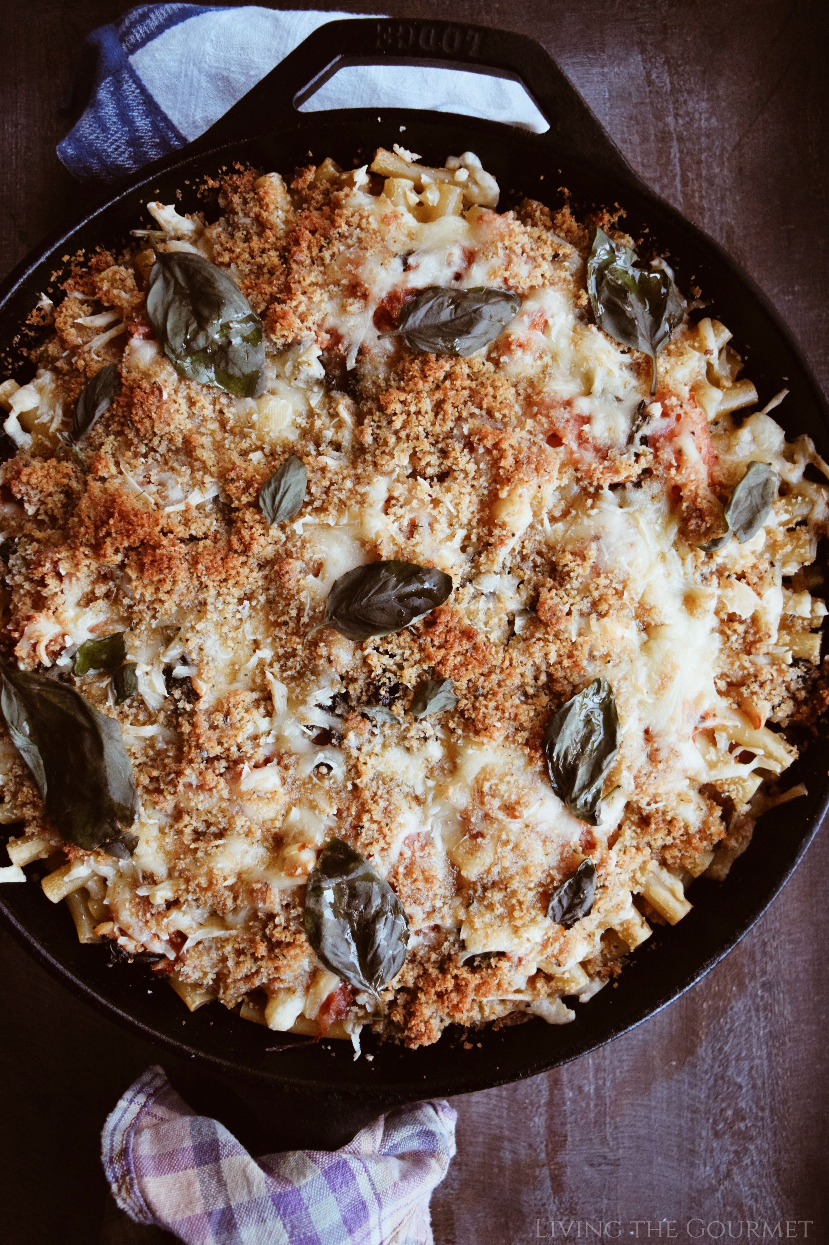 Italian Pasta Bake featuring Jarlsberg - Living The Gourmet