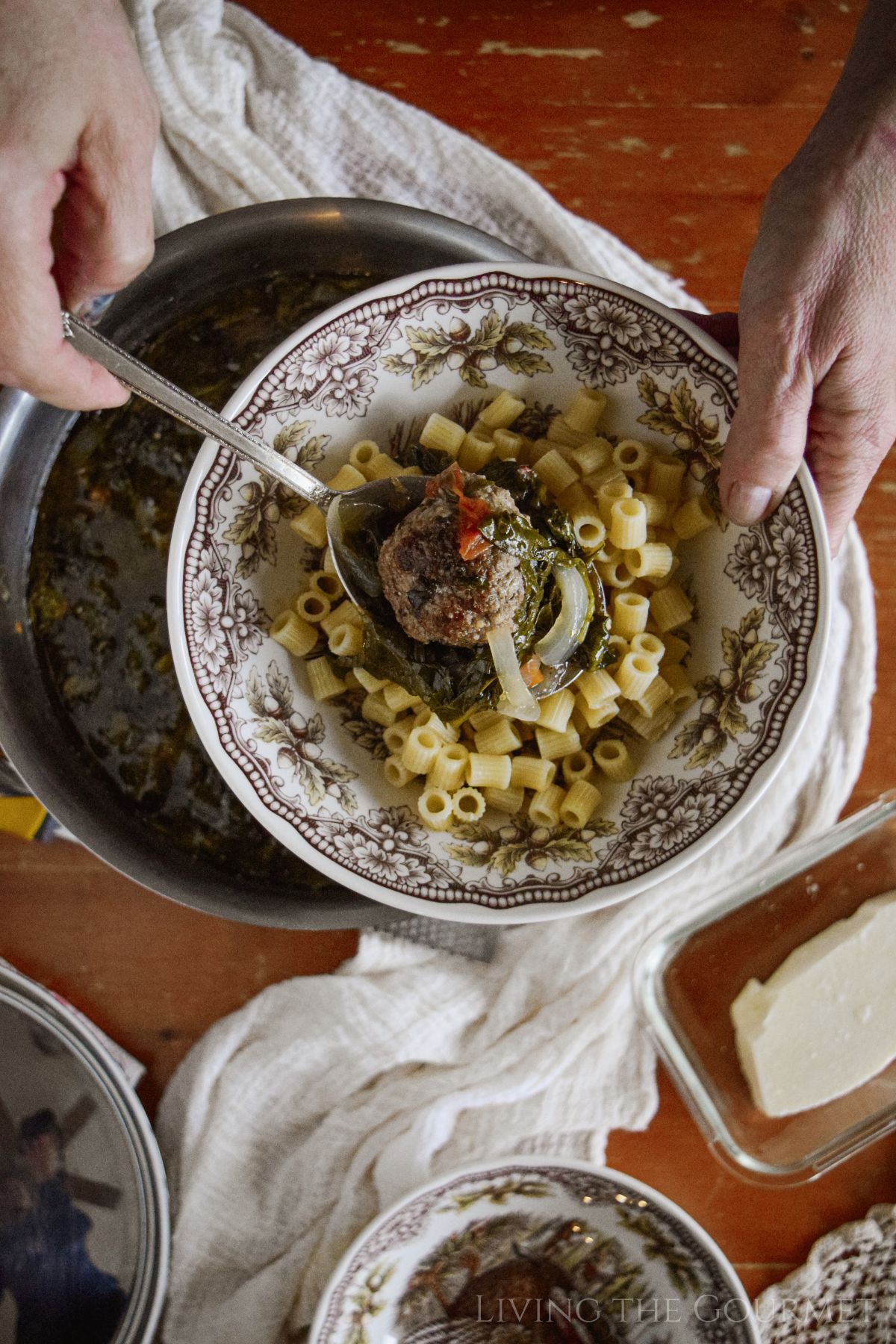 Spinach and Meatball Soup