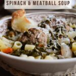 Spinach and Meatball Soup