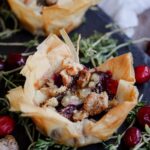 Cranberry & Jarlsberg Tartlets