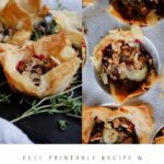 Cranberry & Jarlsberg Tartlets