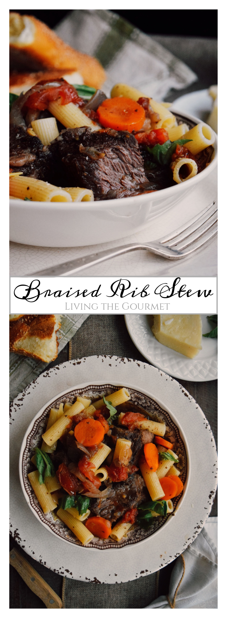 Braised Rib Stew - Living The Gourmet