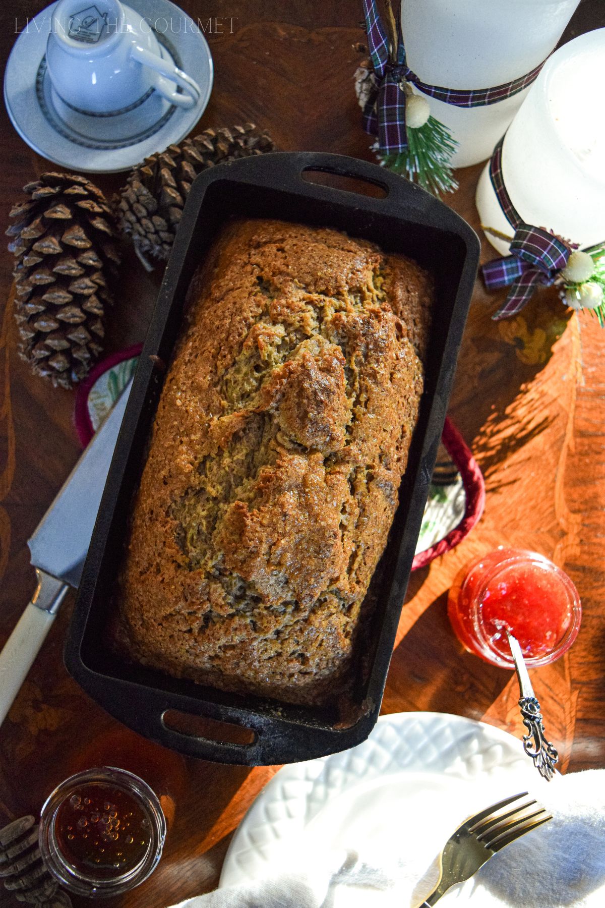 Date and Walnut Banana Bread