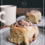 Candied Pecan & Dark Chocolate Cinnamon Rolls