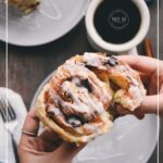 Candied Pecan & Dark Chocolate Cinnamon Rolls