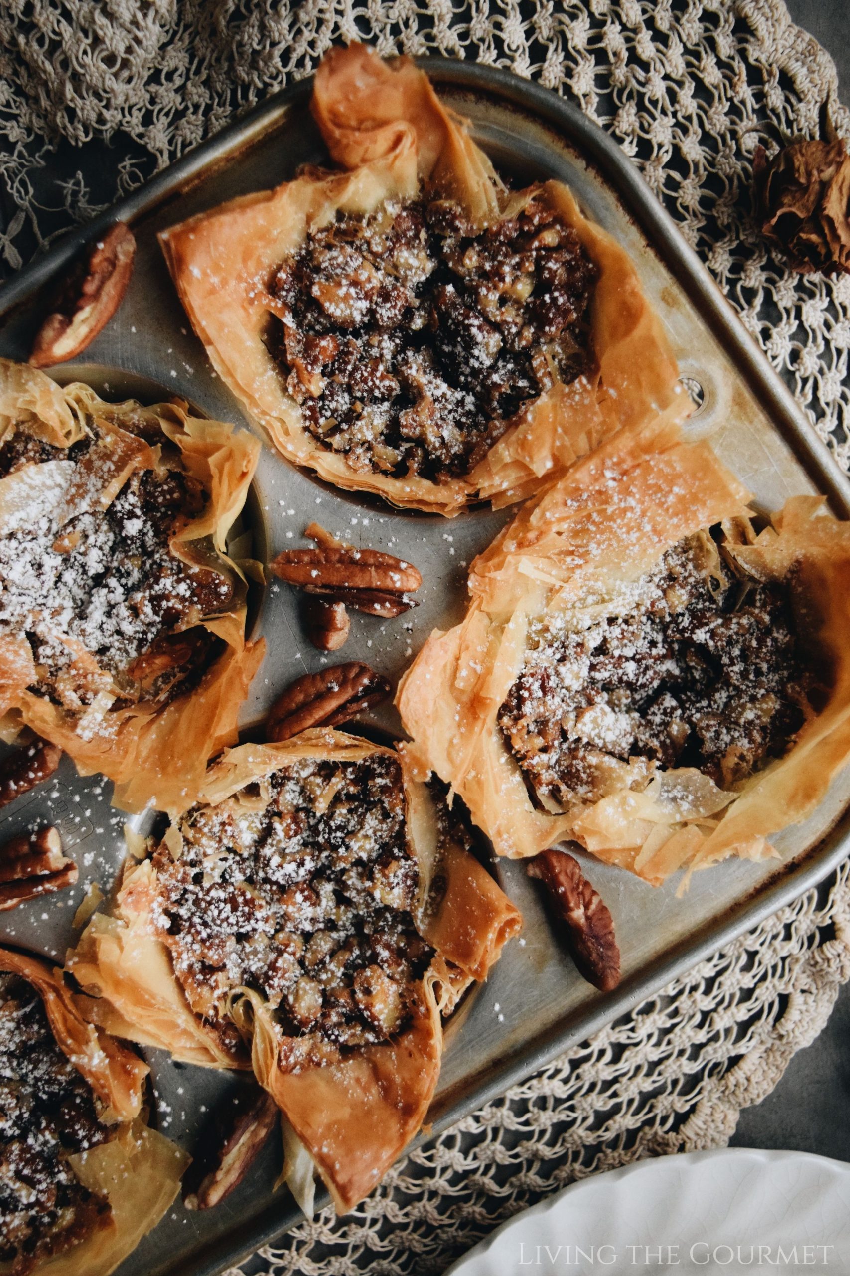 Pecan Tartlets - Living The Gourmet