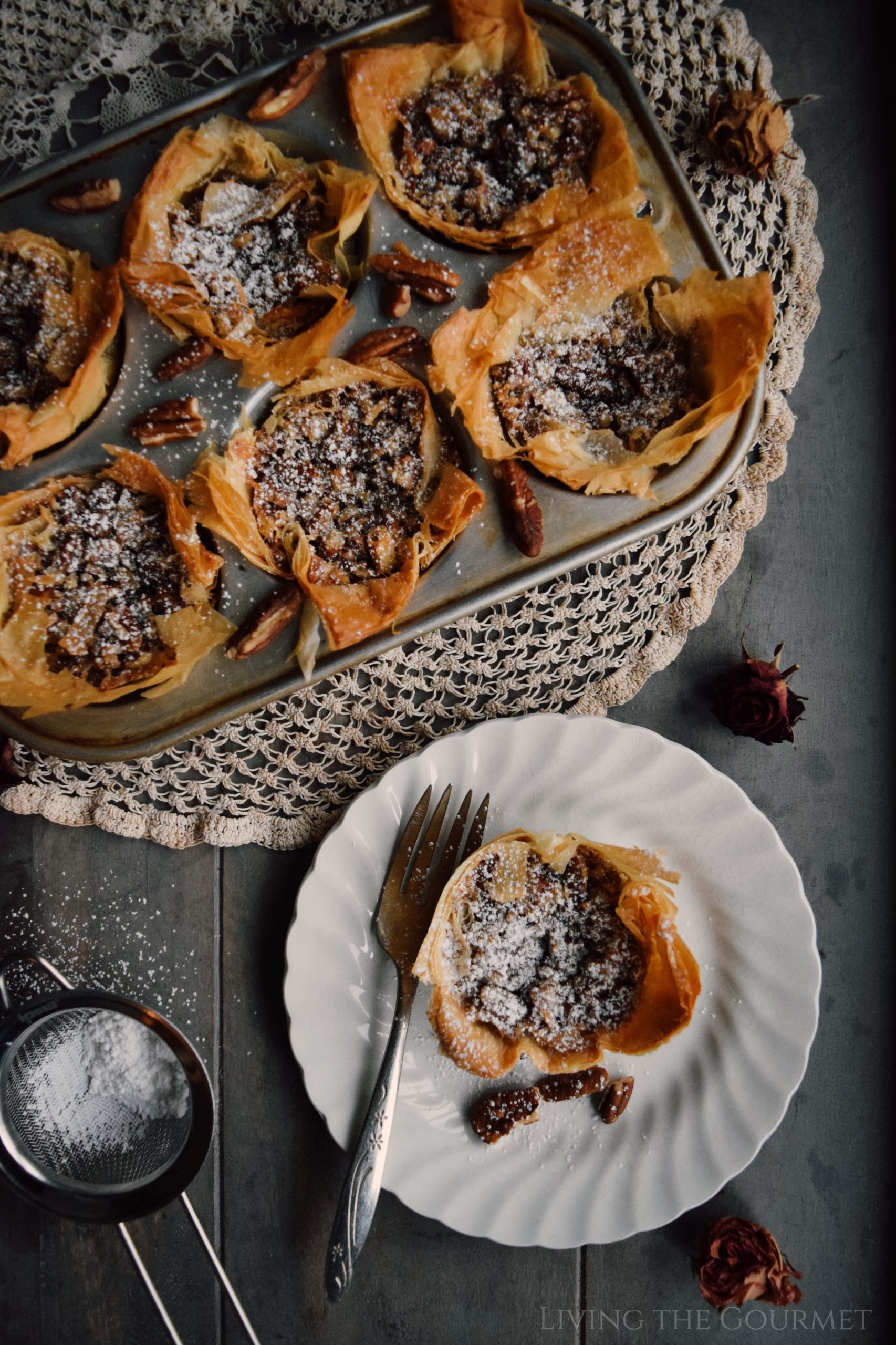 Pecan Tartlets - Living The Gourmet