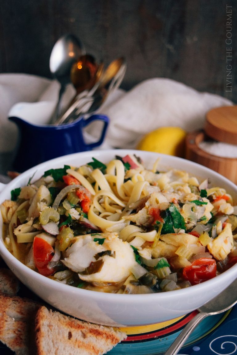 Cod Fish Stew - Living The Gourmet