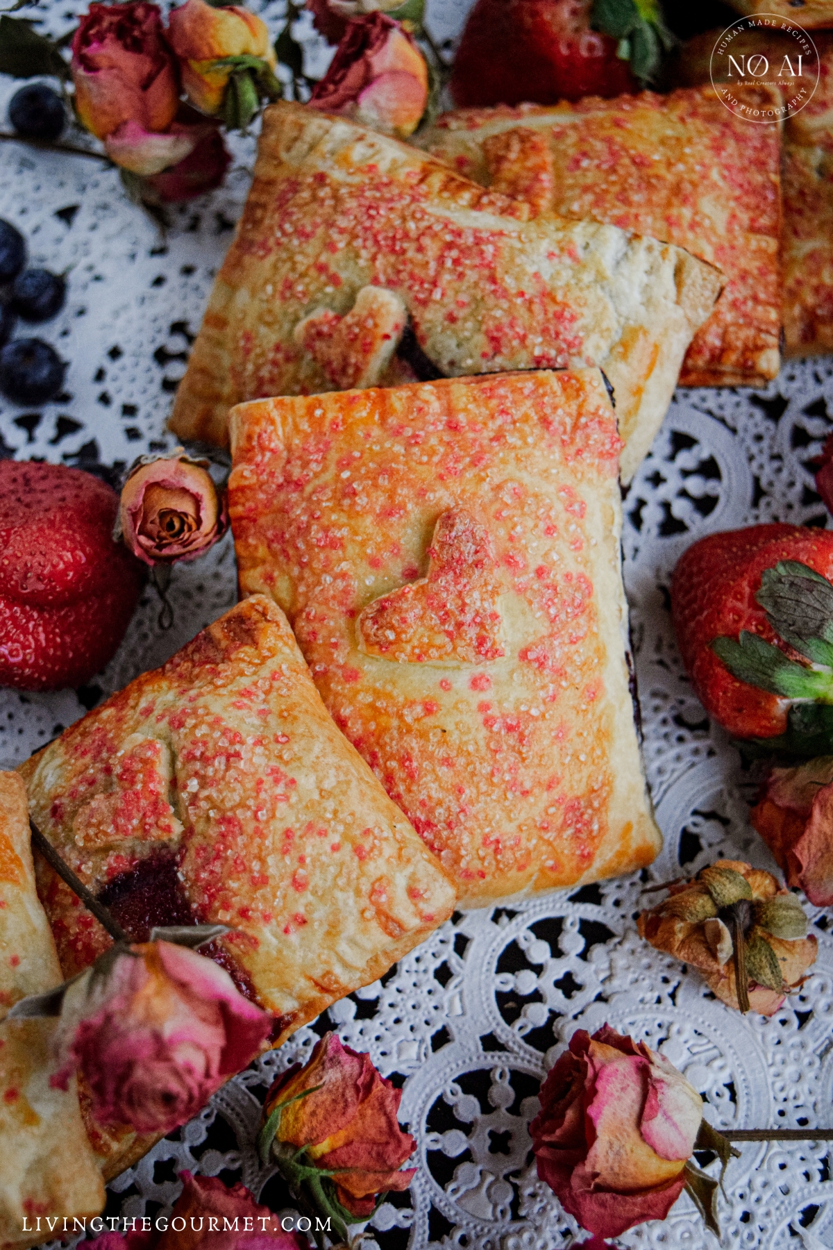 Berry Hand Pies for dessert