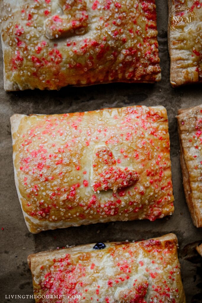 Berry Hand Pies fresh out of the oven