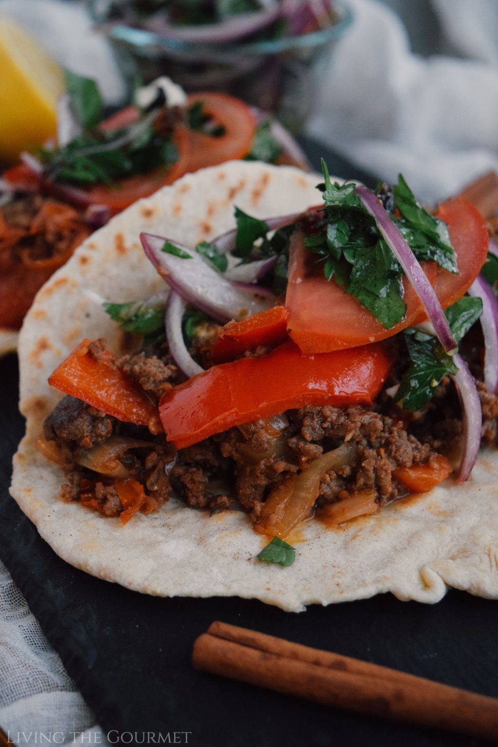 Greek Tacos - Living The Gourmet