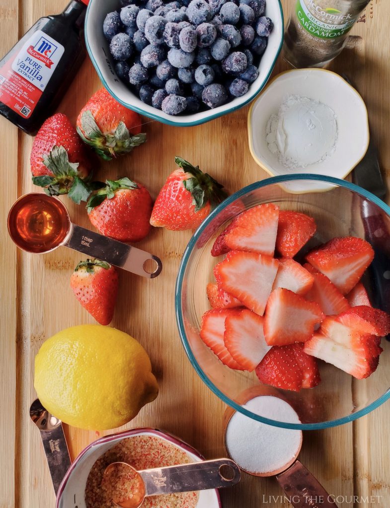 Ingredients for Berry Hand Pies