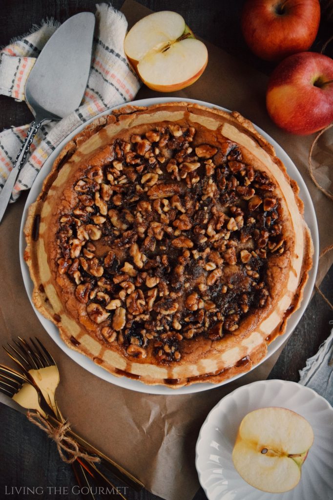 Upside Down Apple Pie - Living The Gourmet