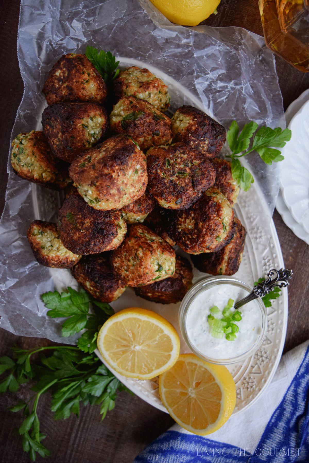 Crispy Fried Cauliflower Balls