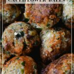 Crispy Fried Cauliflower Balls