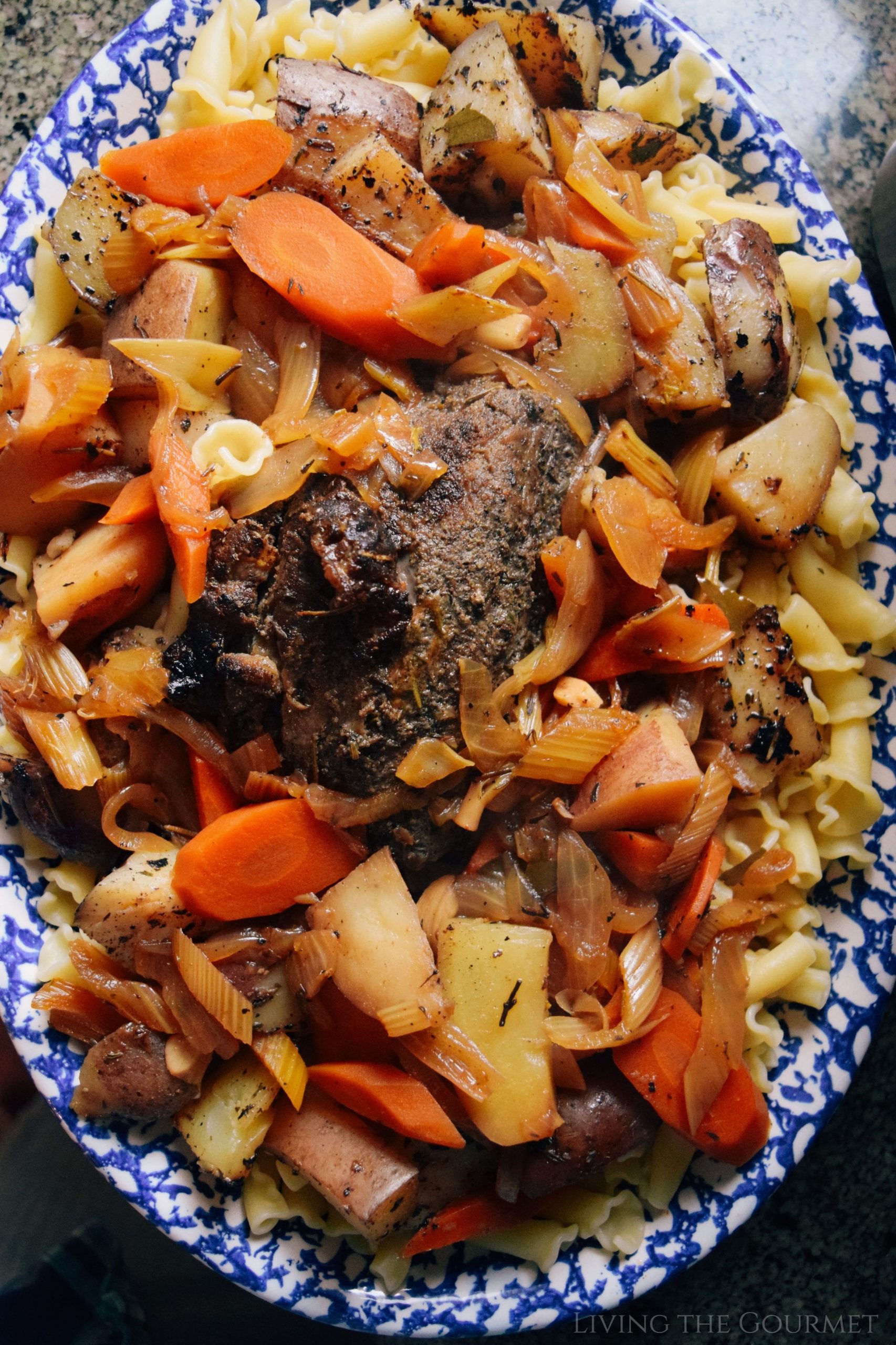 BEST Slow Cooker Pot Roast - The Daring Gourmet