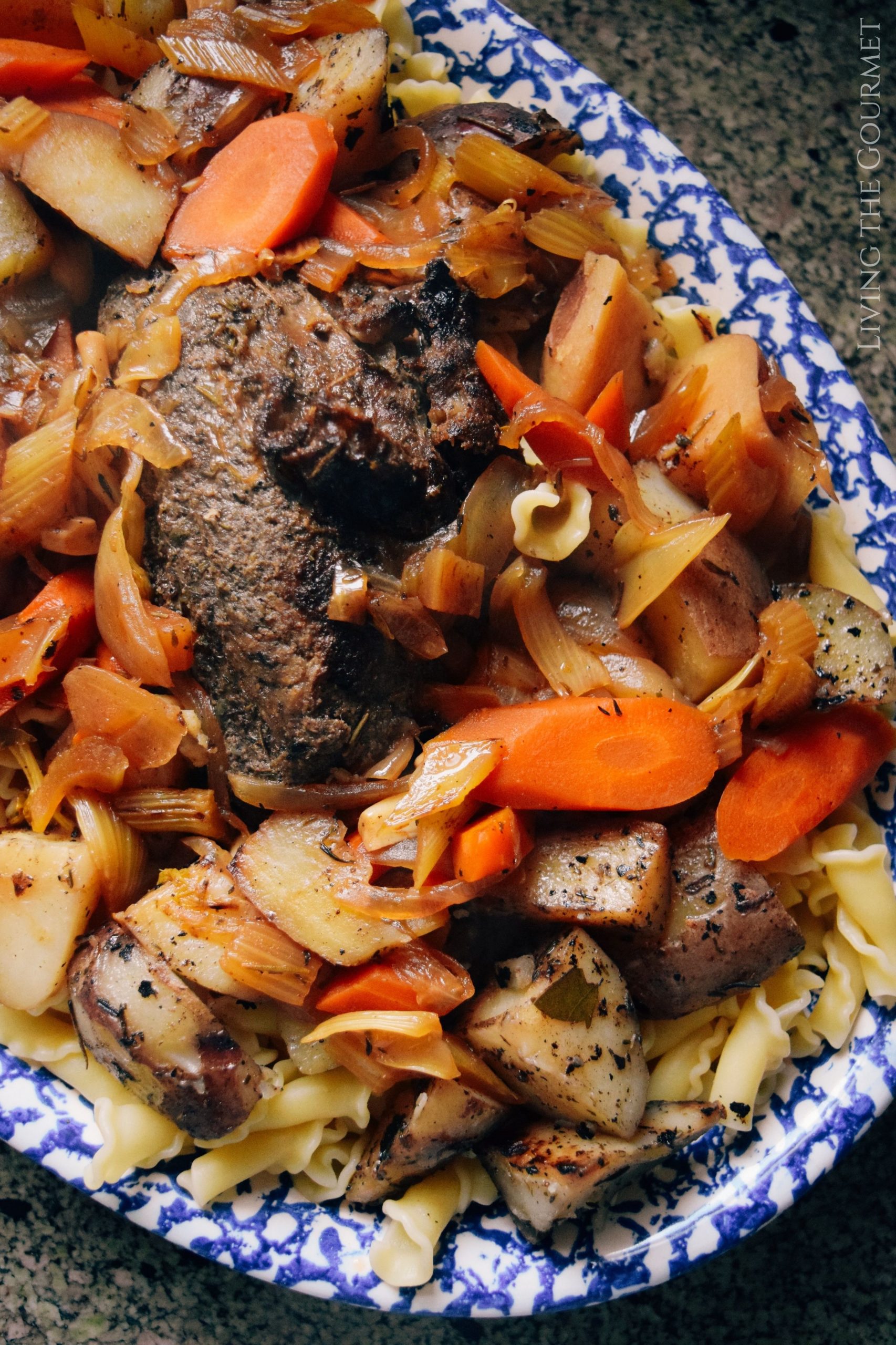 Slow Cooker Beef Roast and Carrots