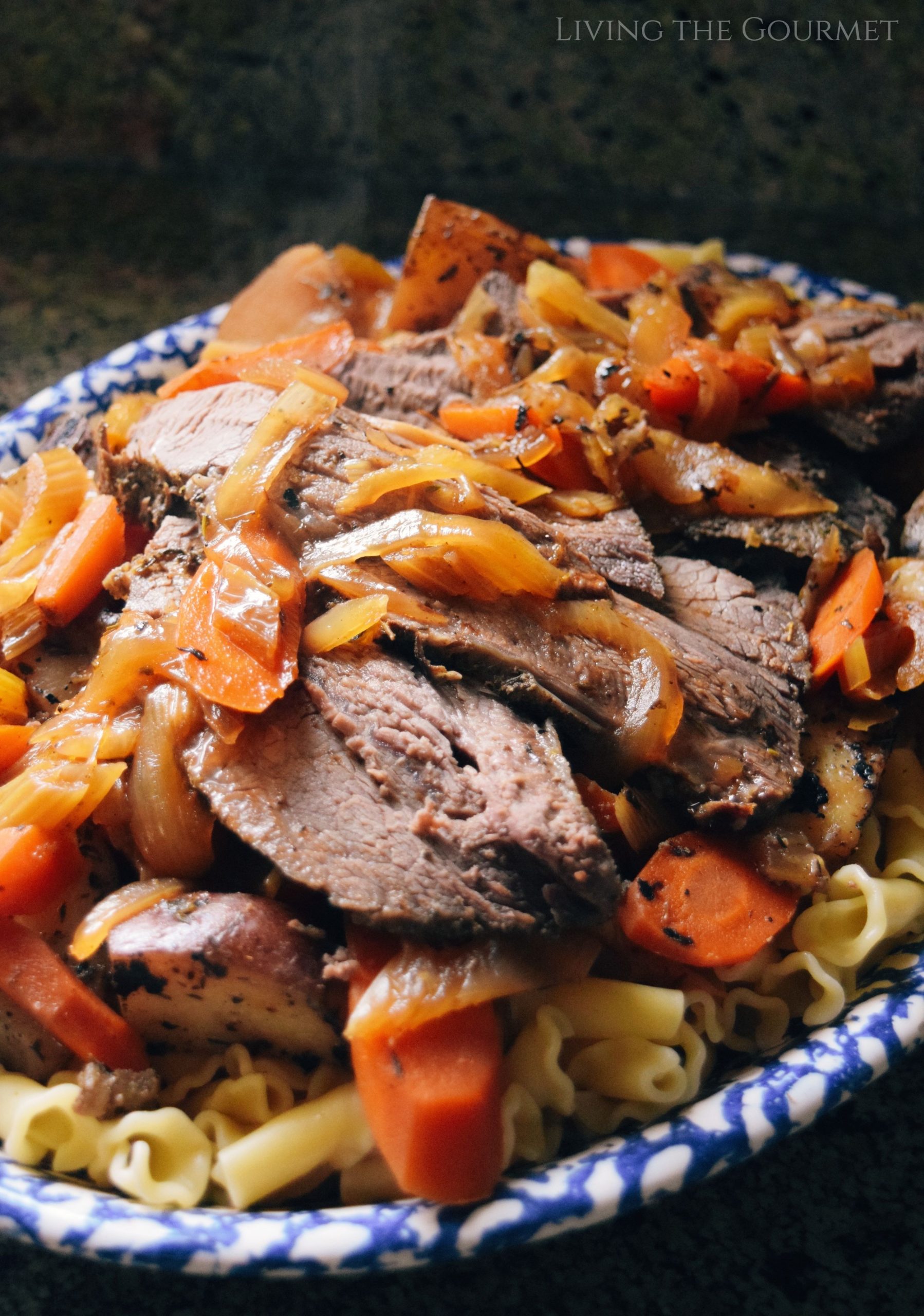 BEST Slow Cooker Pot Roast - The Daring Gourmet