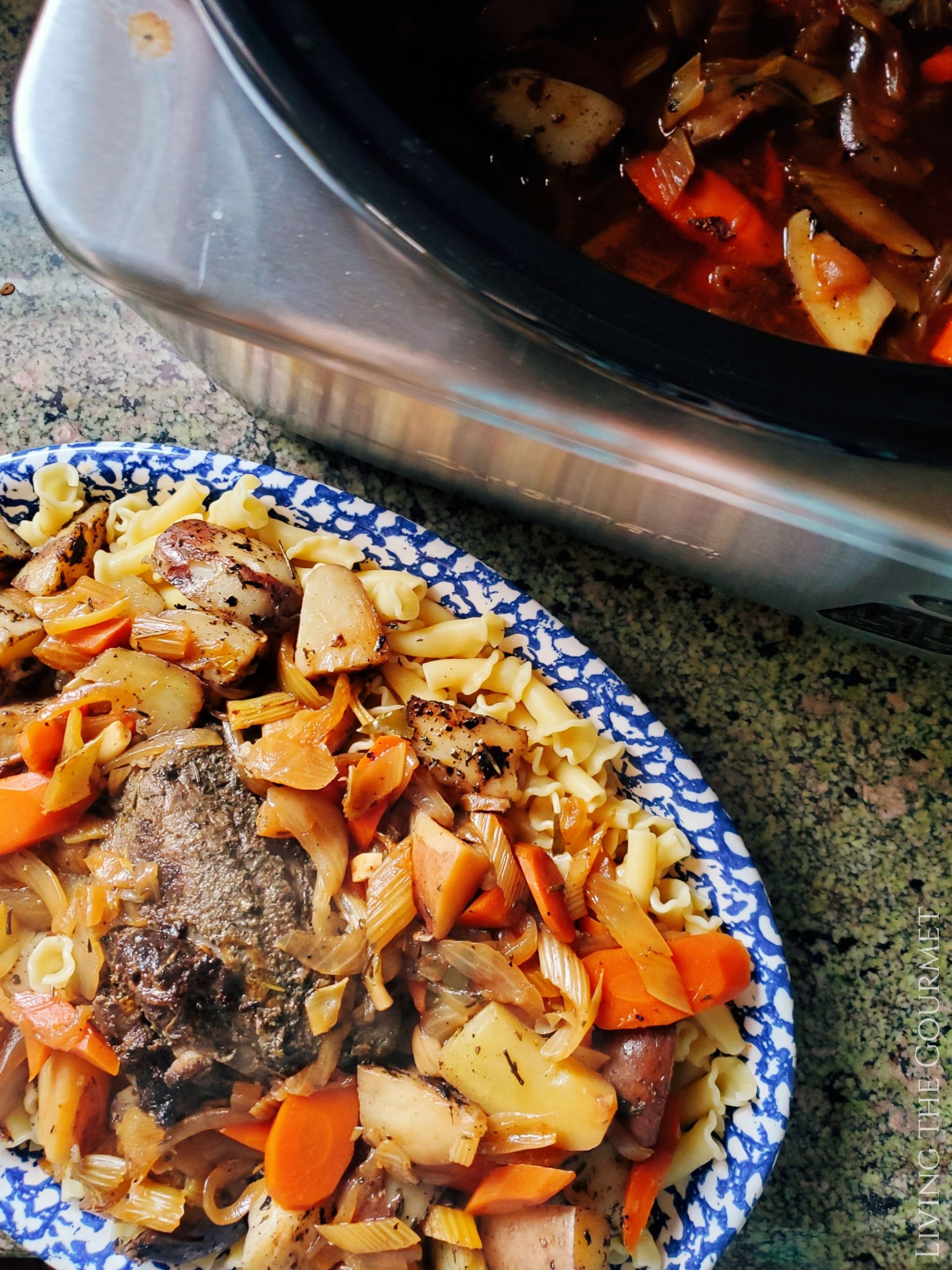 BEST Slow Cooker Pot Roast - The Daring Gourmet