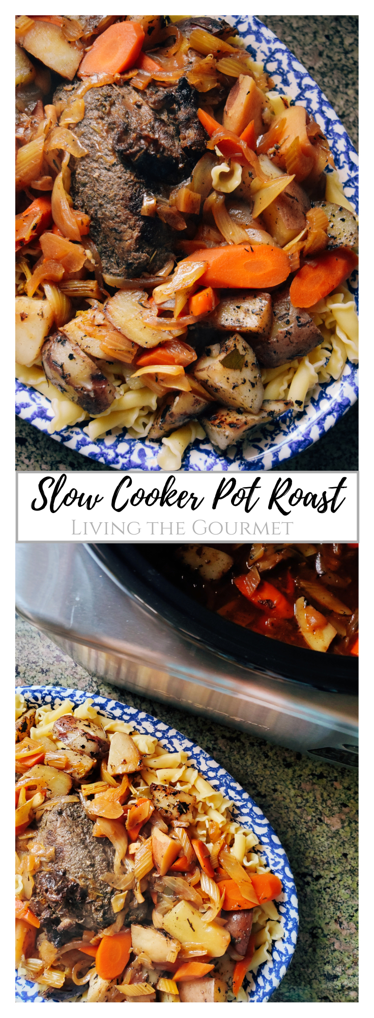 BEST Slow Cooker Pot Roast - The Daring Gourmet