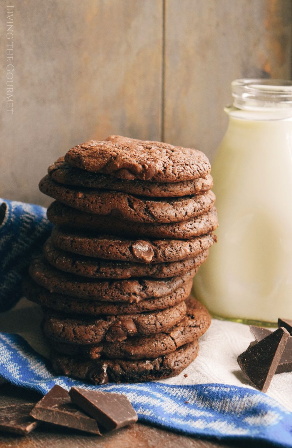Double Fudge Cake Mix Cookies + Video Living The Gourmet