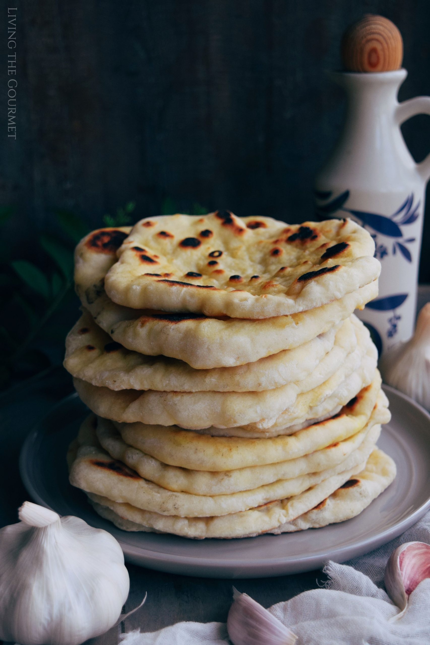 Homemade Naan - Living The Gourmet