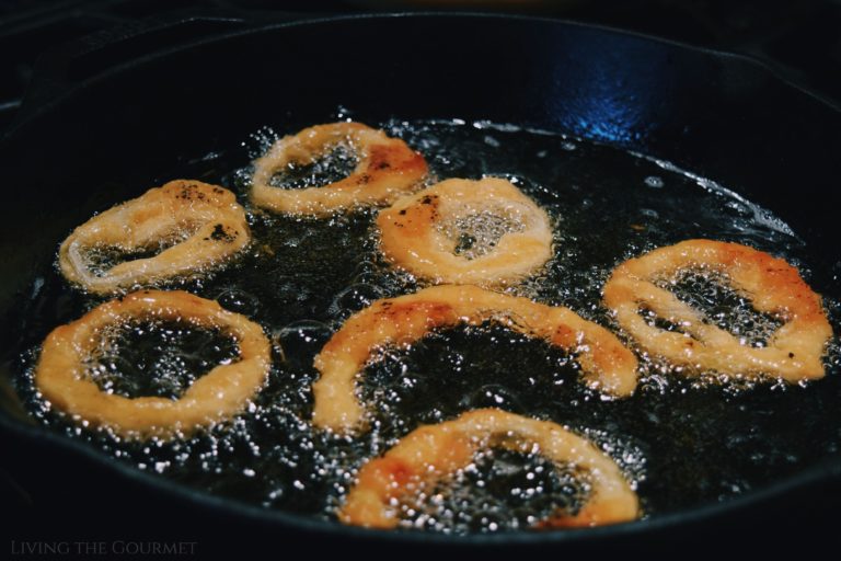 Crispy Fried Onion Rings - Living The Gourmet