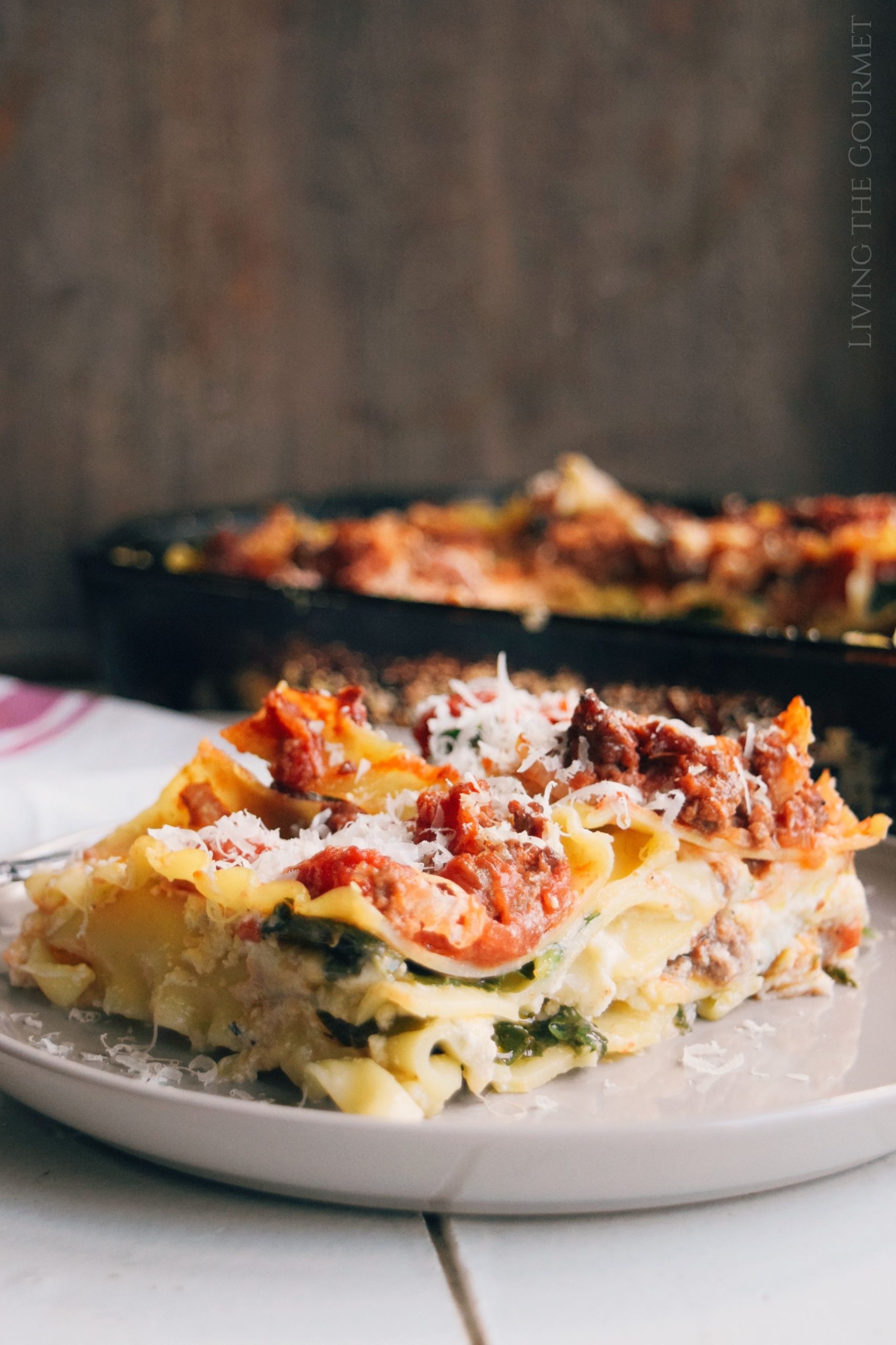 Frying Pan Lasagna - Framed Cooks