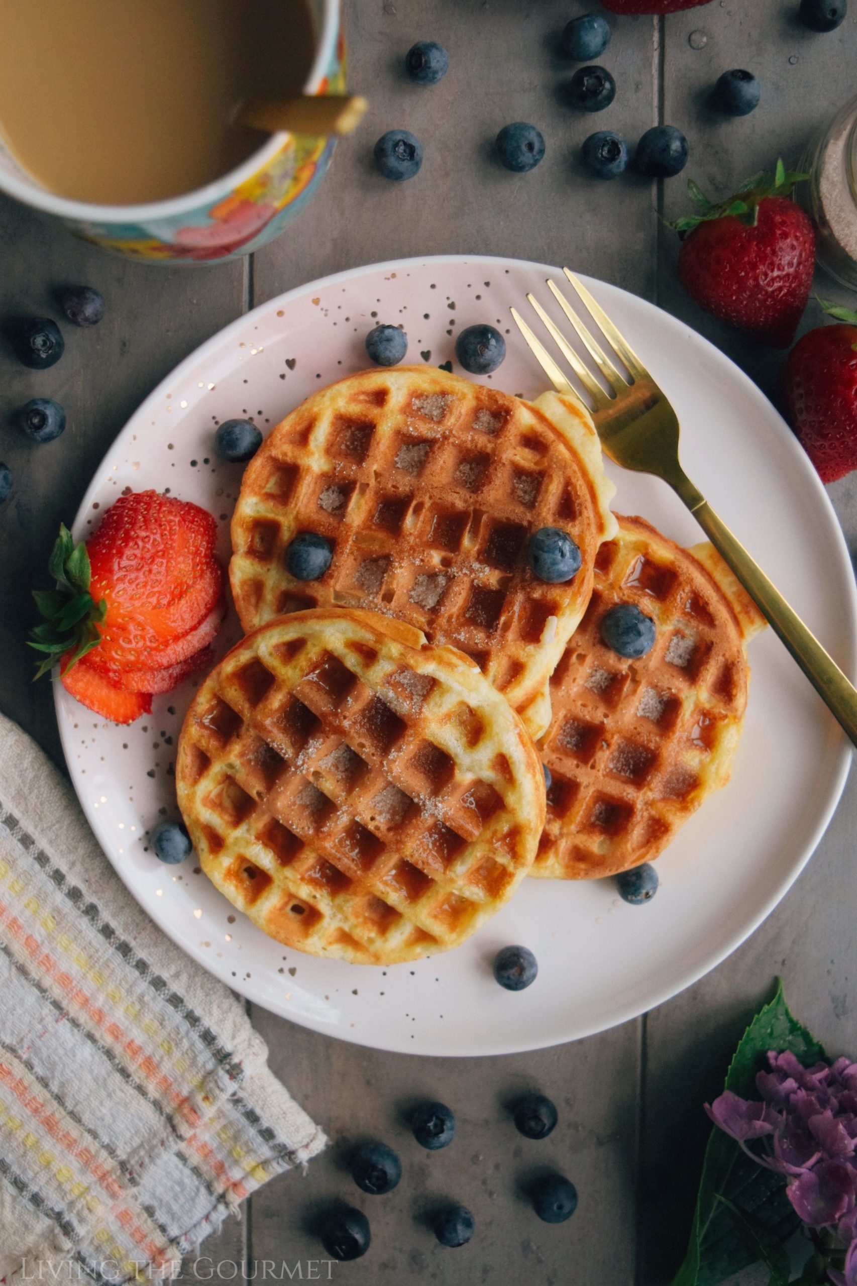 Easy Homemade Belgian Waffles – Broken Oven Baking