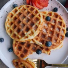 Homemade Belgian Waffles - Heather's Homemade Kitchen