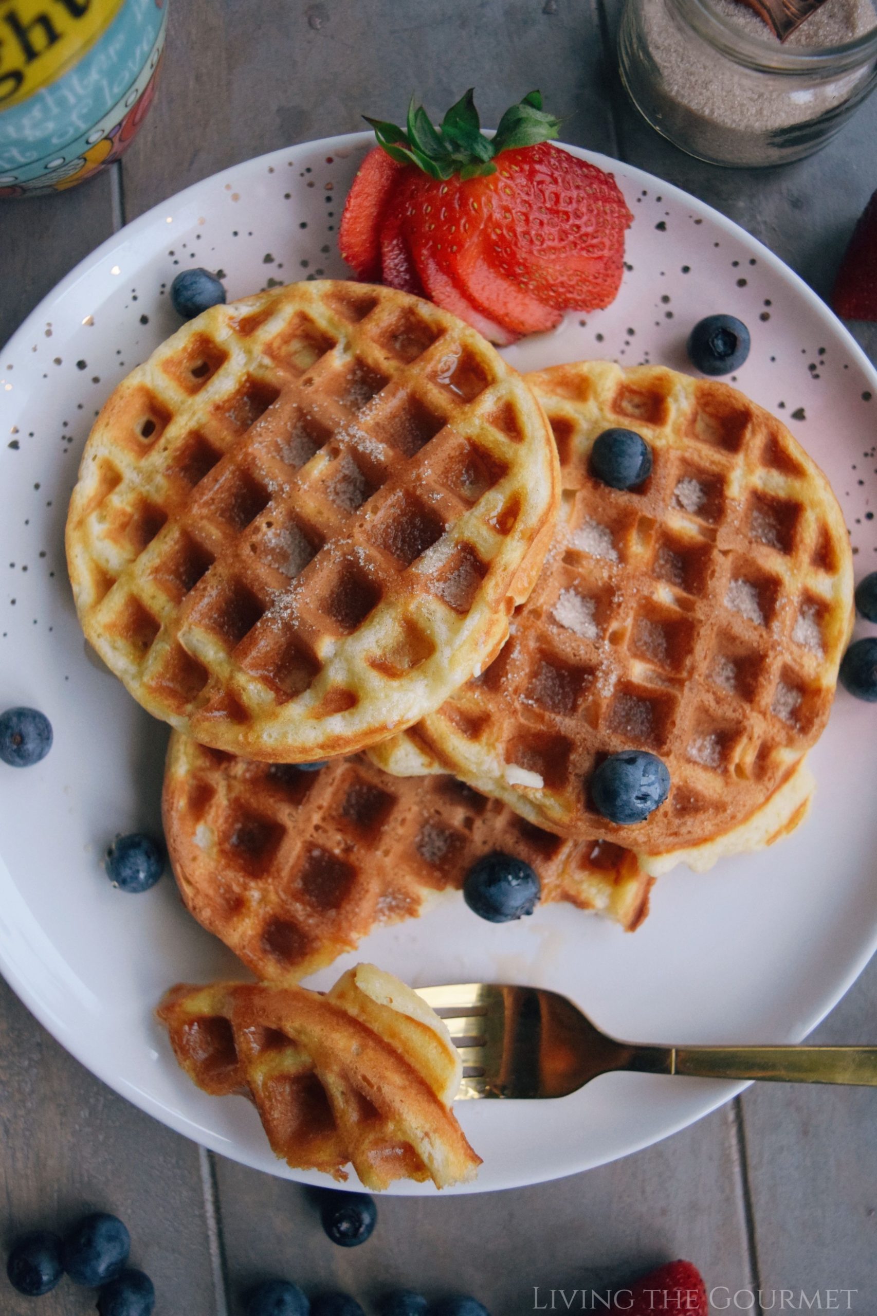 The Best Belgian Waffles Recipe  Homemade Belgian Waffles 