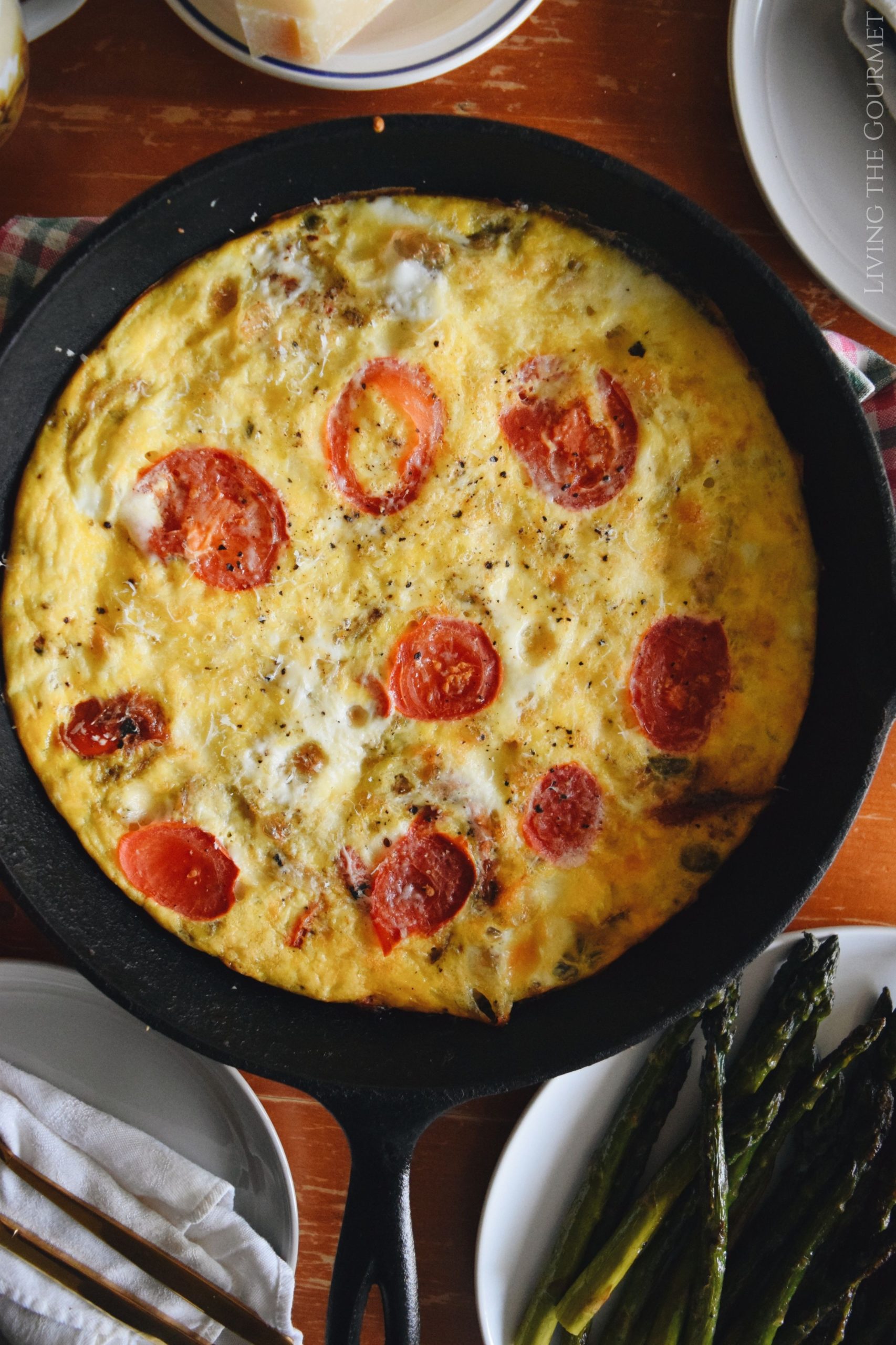 Italian Omelet - Living The Gourmet
