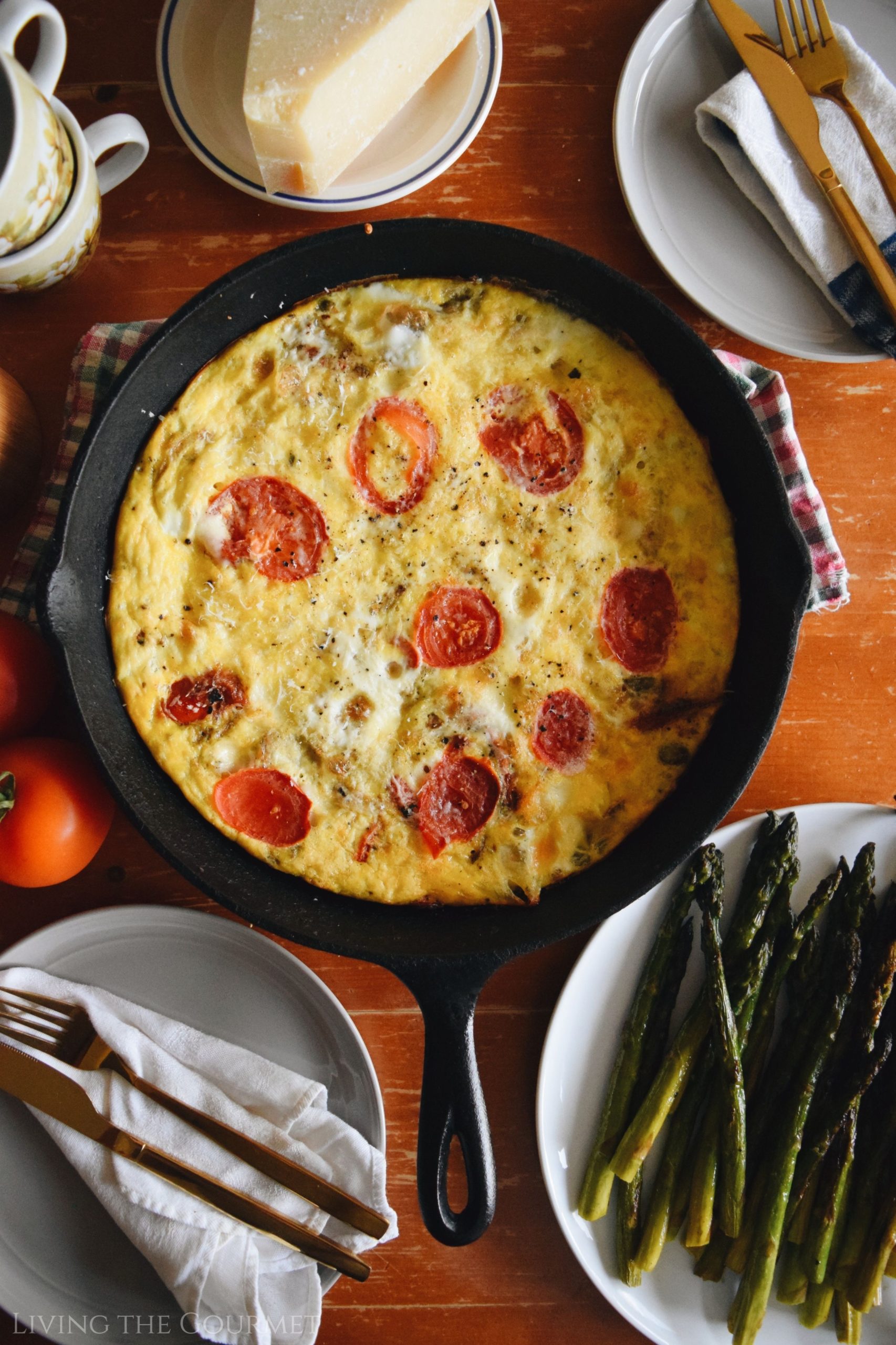 Italian Omelet - Living The Gourmet