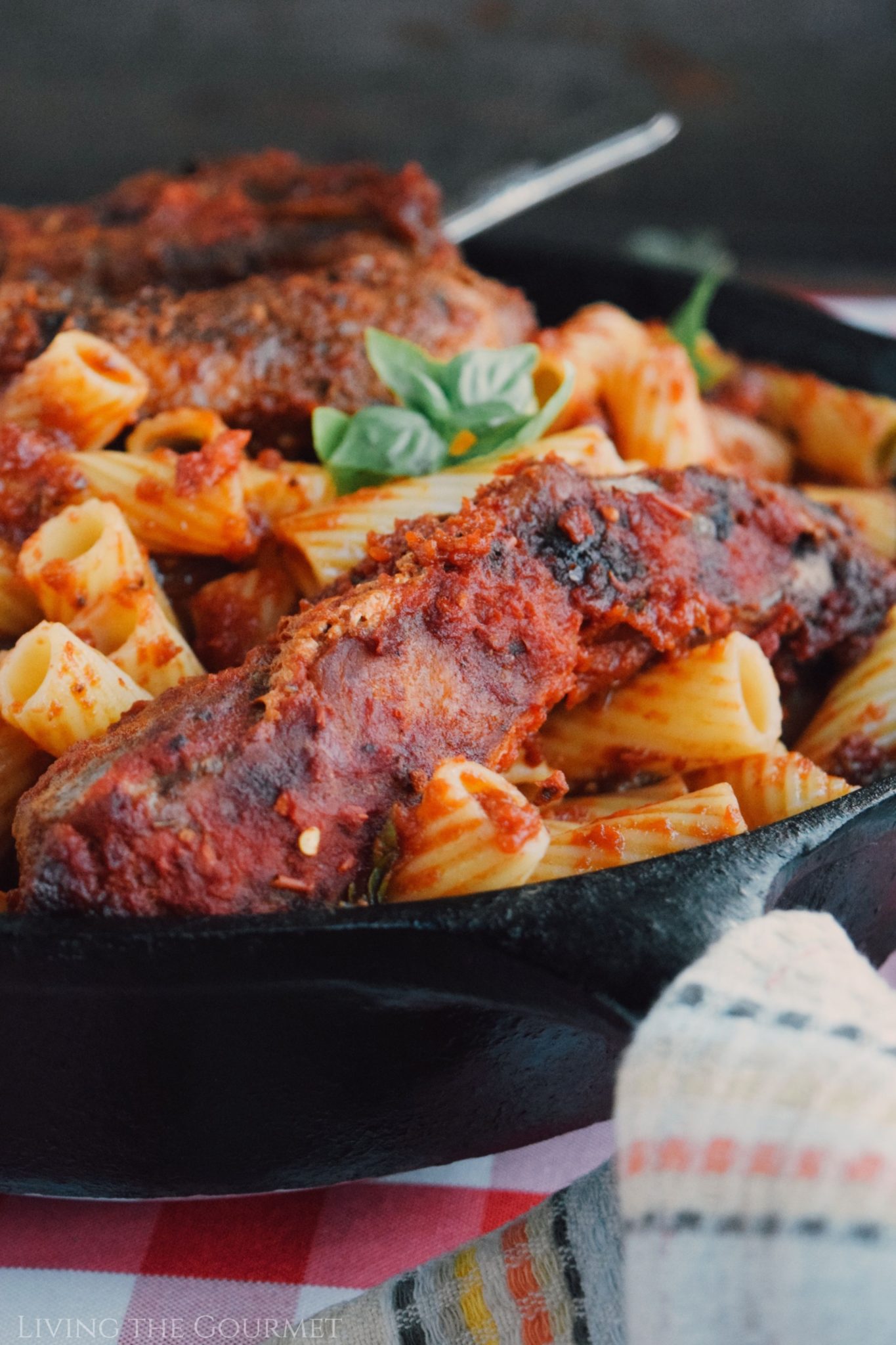 Italian Braised Pork Ribs and Pasta Living The Gourmet