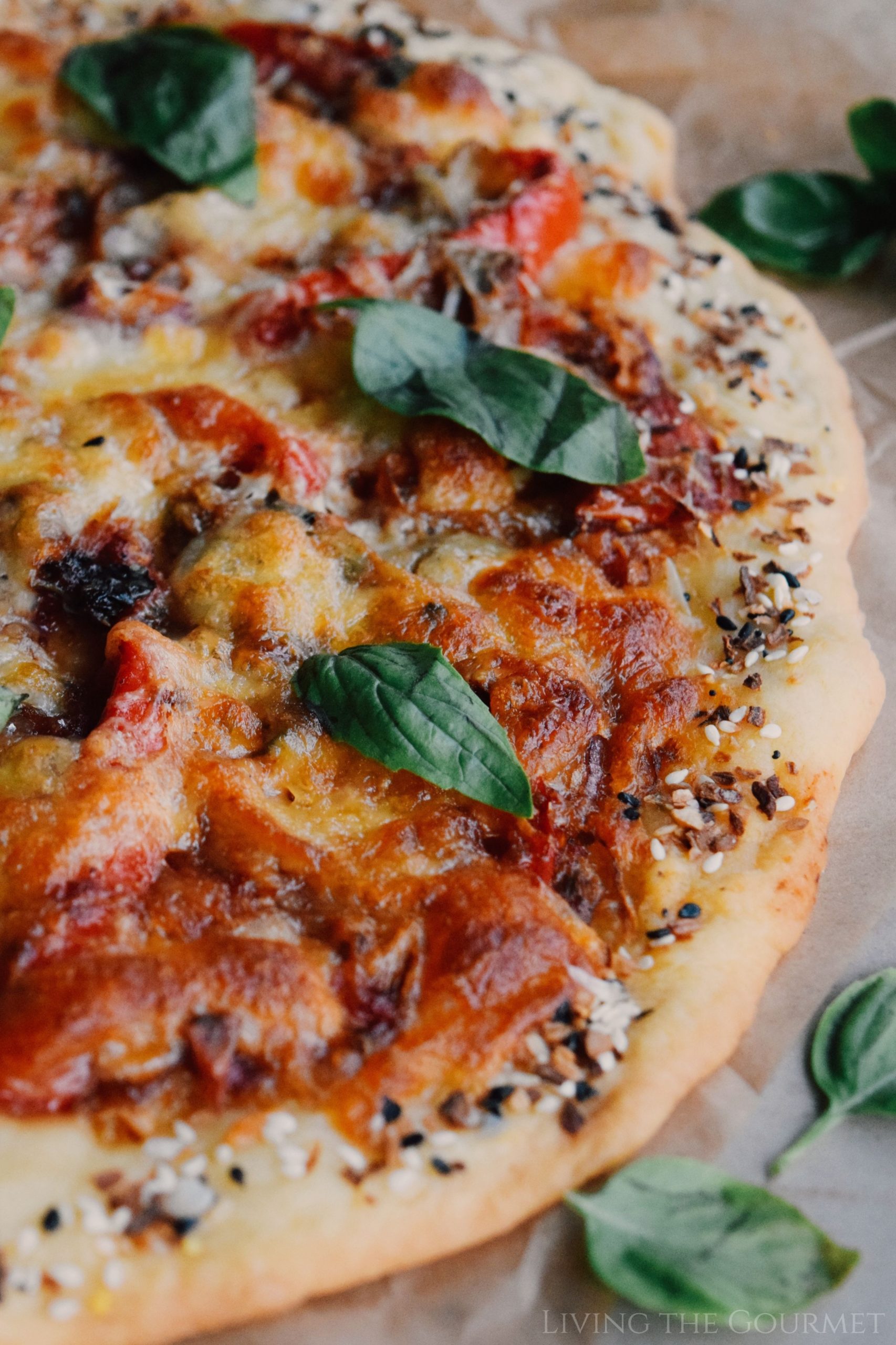Spicy Artichoke & Caper Pizza - Living The Gourmet