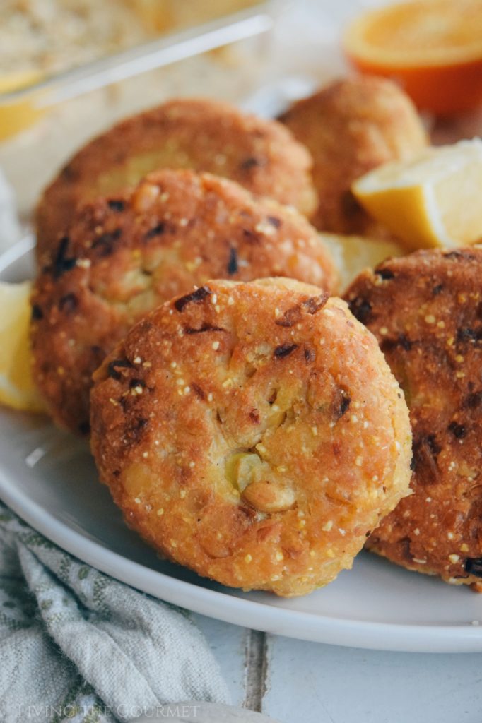 Tuna and Cornmeal Cakes Living The Gourmet