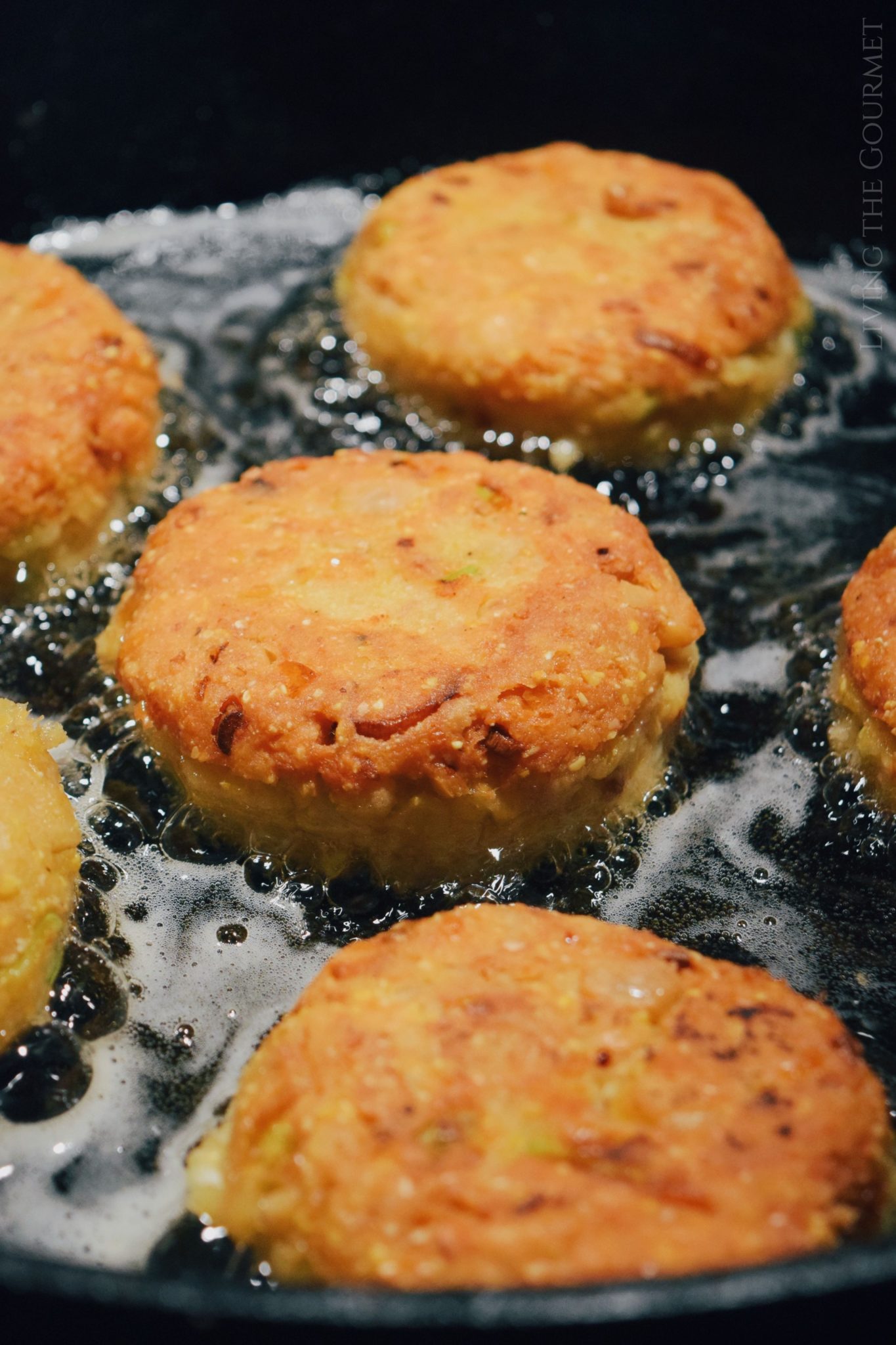 Tuna and Cornmeal Cakes Living The Gourmet
